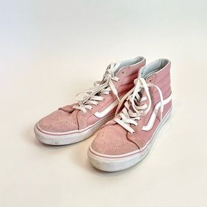 Pink SK8-Hi Vans